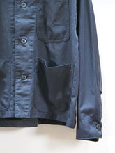 画像をギャラリービューアに読み込む, KHA:KI &quot;WIDE SQUERE JACKET DARK NAVY&quot;
