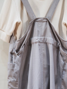 KHA:KI "V NECK JUMPER DRESS"