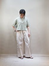 画像をギャラリービューアに読み込む, NOUVELLES DU PARADIS "イージーチノパンツ OFF WHITE"
