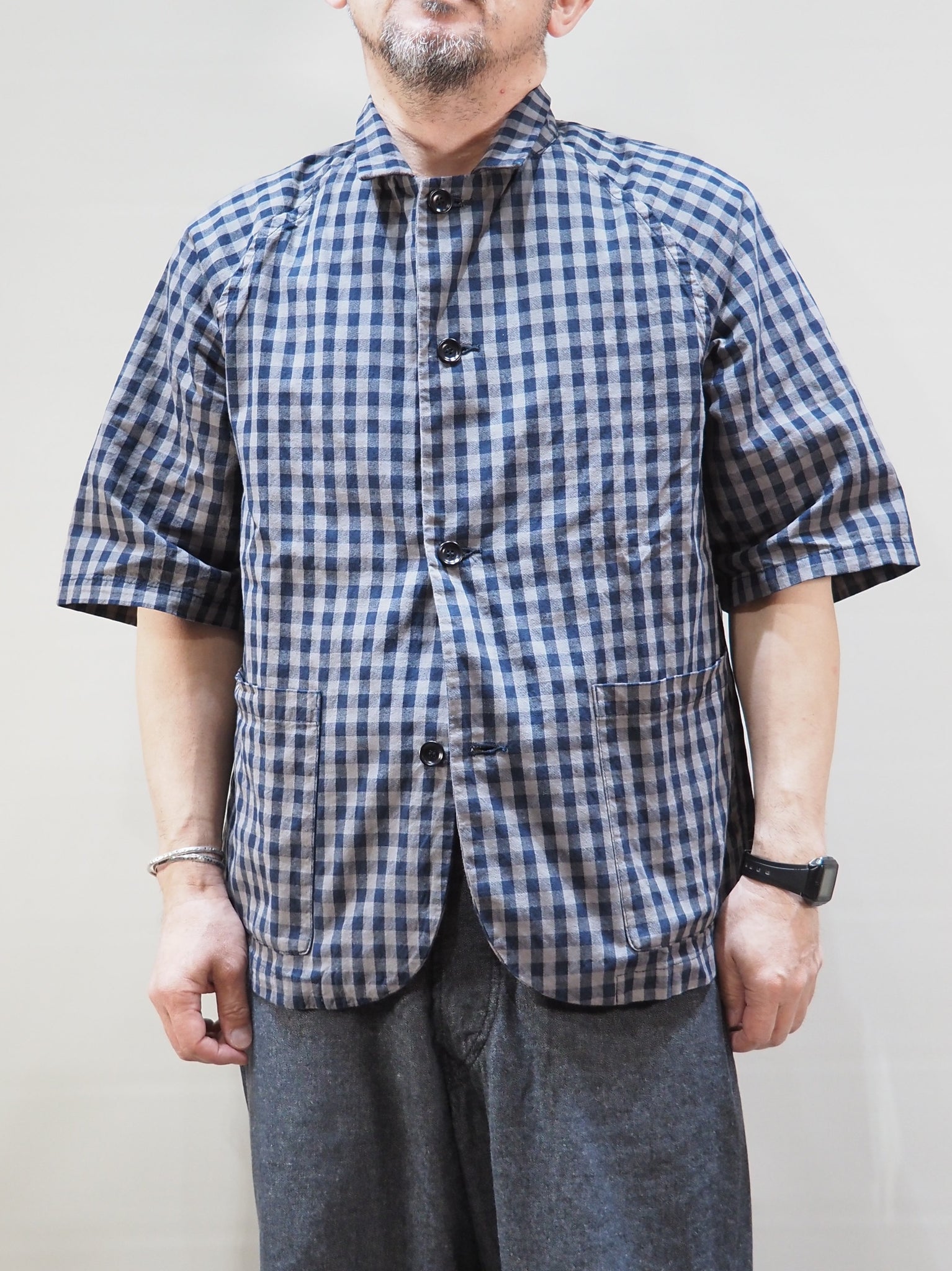 TIGRE BROCANTE - 【新品】TIGRE BROCANTEギンガムチェックシャツ TIGRE BROCANTE 