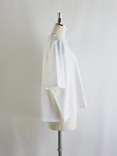 画像をギャラリービューアに読み込む, NOUVELLES DU PARADIS "コットン天竺 ワイドTシャツ OFF WHITE”
