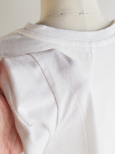 画像をギャラリービューアに読み込む, NOUVELLES DU PARADIS "コットン天竺 ワイドTシャツ OFF WHITE”
