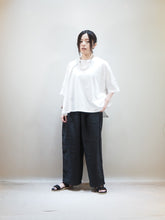 画像をギャラリービューアに読み込む, NOUVELLES DU PARADIS "コットン天竺 ワイドTシャツ OFF WHITE”
