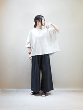画像をギャラリービューアに読み込む, NOUVELLES DU PARADIS "コットン天竺 ワイドTシャツ MILK”
