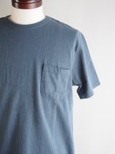 画像をギャラリービューアに読み込む, PATCHII &quot;吊り編み 丸胴 ポケットTシャツ BLUE&quot;
