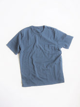画像をギャラリービューアに読み込む, PATCHII &quot;吊り編み 丸胴 ポケットTシャツ BLUE&quot;
