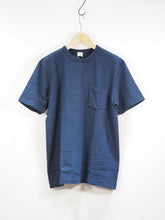 画像をギャラリービューアに読み込む, PATCHII "リサイクルコットン 吊り編み 丸胴 Tシャツ NAVY"
