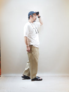 TIGRE BROCANTE "ベニスビーチ Tシャツ WHITE"