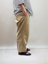 画像をギャラリービューアに読み込む, SETTO × toulouse &quot;2タック ワイドテーパードチノパンツ BEIGE&quot;
