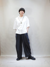 画像をギャラリービューアに読み込む, ORDINARY FITS "リネン 半袖バーバーブラウス"
