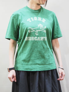 TIGRE BROCANTE "プリント Tシャツ GREEN"