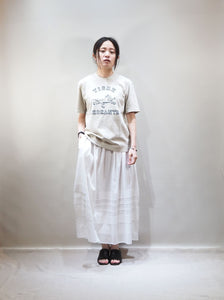 TIGRE BROCANTE "プリント Tシャツ OYSTER"