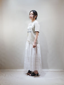 TIGRE BROCANTE "プリント Tシャツ OYSTER"