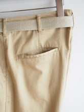 画像をギャラリービューアに読み込む, SETTO × toulouse &quot;2タック ワイドテーパードチノパンツ BEIGE&quot;
