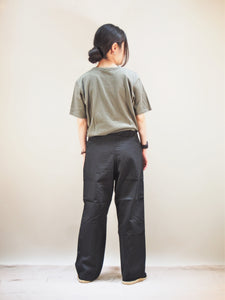 PATCHII "吊り編み 丸胴 ポケットTシャツ OLIVE KHAKI"