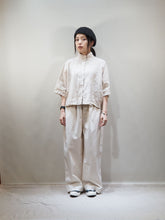 画像をギャラリービューアに読み込む, SETTO ″LINEN FEELING SHIRT BEIGE″
