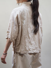 画像をギャラリービューアに読み込む, SETTO ″LINEN FEELING SHIRT BEIGE″
