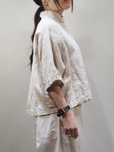 画像をギャラリービューアに読み込む, SETTO ″LINEN FEELING SHIRT BEIGE″
