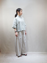 画像をギャラリービューアに読み込む, SETTO ″LINEN FEELING SHIRT LIGHT GREEN″
