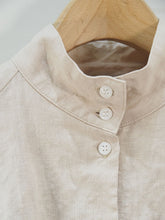 画像をギャラリービューアに読み込む, SETTO ″LINEN FEELING SHIRT BEIGE″
