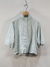 画像をギャラリービューアに読み込む, SETTO ″LINEN FEELING SHIRT LIGHT GREEN″
