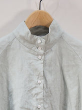 画像をギャラリービューアに読み込む, SETTO ″LINEN FEELING SHIRT LIGHT GREEN″

