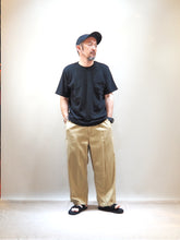 画像をギャラリービューアに読み込む, PATCHII &quot;吊り編み 丸胴 ポケットTシャツ BLACK&quot;
