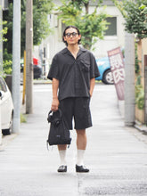 画像をギャラリービューアに読み込む, THOUSAND MILE "MENS SUMMER SET シャツ&amp;ショーツ BLACK"
