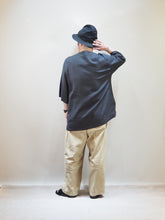 画像をギャラリービューアに読み込む, SETTO × toulouse &quot;2タック ワイドテーパードチノパンツ BEIGE&quot;
