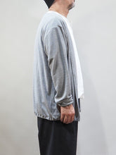 画像をギャラリービューアに読み込む, melple "3,6 パイル ボレロ GREY"
