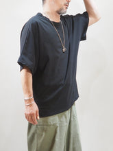 画像をギャラリービューアに読み込む, melple &quot;kakaako ドルマンスリーブ Tシャツ BLACK&quot;
