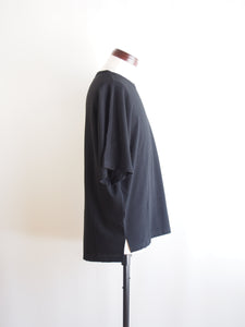 melple "kakaako ドルマンスリーブ Tシャツ BLACK"