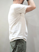 画像をギャラリービューアに読み込む, PATCHII "リサイクルコットン 吊り編み 丸胴 Tシャツ OFF WHITE"

