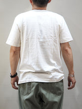 画像をギャラリービューアに読み込む, PATCHII "リサイクルコットン 吊り編み 丸胴 Tシャツ OFF WHITE"
