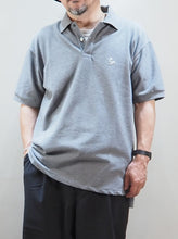 画像をギャラリービューアに読み込む, CONCHON QUINETTE &quot;LE POLO COW-BOY IZOTタイプ ポロシャツ CHARCOAL&quot;
