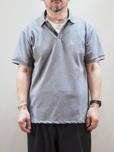 CONCHON QUINETTE "LE POLO COW-BOY IZOTタイプ ポロシャツ CHARCOAL"
