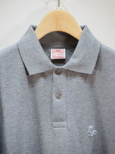 画像をギャラリービューアに読み込む, CONCHON QUINETTE &quot;LE POLO COW-BOY IZOTタイプ ポロシャツ CHARCOAL&quot;
