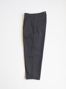 SETTO × toulouse "2タック ワイドテーパードチノパンツ BLACK"