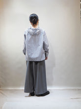 画像をギャラリービューアに読み込む, mizuiro ind &quot;ストライプ フードシャツ&quot;
