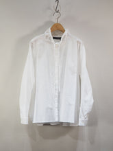 画像をギャラリービューアに読み込む, mizuiro ind &quot;ギャザースタンドカラーシャツ&quot;

