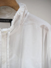 画像をギャラリービューアに読み込む, mizuiro ind &quot;ギャザースタンドカラーシャツ&quot;
