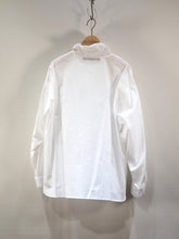 画像をギャラリービューアに読み込む, mizuiro ind &quot;ギャザースタンドカラーシャツ&quot;
