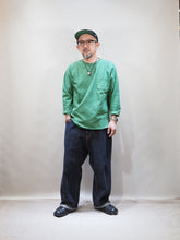 画像をギャラリービューアに読み込む, BARNS OURFITTERS “90‛s ヘヴィーウェイト 8分袖 ベースボールTシャツ GREEN“
