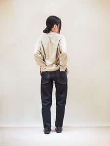 NEGATIVE DENIM "#012 32回染めデニム スリムテーパードパンツ"