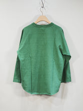 画像をギャラリービューアに読み込む, BARNS OURFITTERS “90‛s ヘヴィーウェイト 8分袖 ベースボールTシャツ GREEN“
