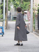 画像をギャラリービューアに読み込む, WHYTO &quot;VINTAGE FLOWER DERSS BLACK&quot;
