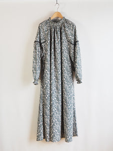 WHYTO "VINTAGE FLOWER DERSS GREEN"