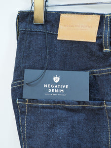 NEGATIVE DENIM  "トゥールーズ別注 32回染めデニム ワイドテーパードパンツ"