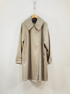 mizuiroind "ポリエステルシャンブレー トレンチコート BEIGE"