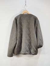 画像をギャラリービューアに読み込む, SPINNER BAIT &quot;ミリタリーキルト カーディガン KHAKI&quot;
